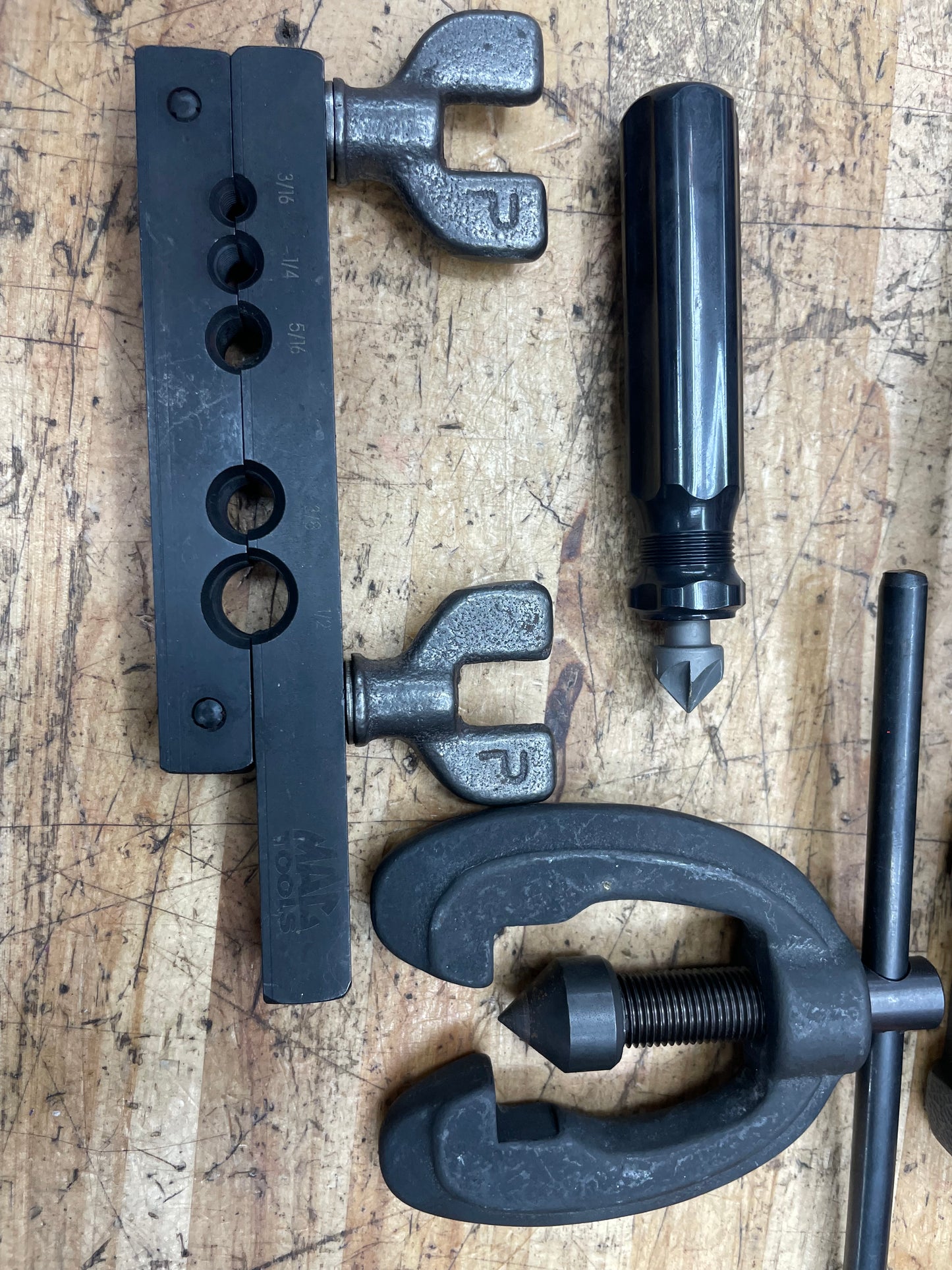 Mac Tools Brake Double Flaring Tool Set LIKE NEW FT158B