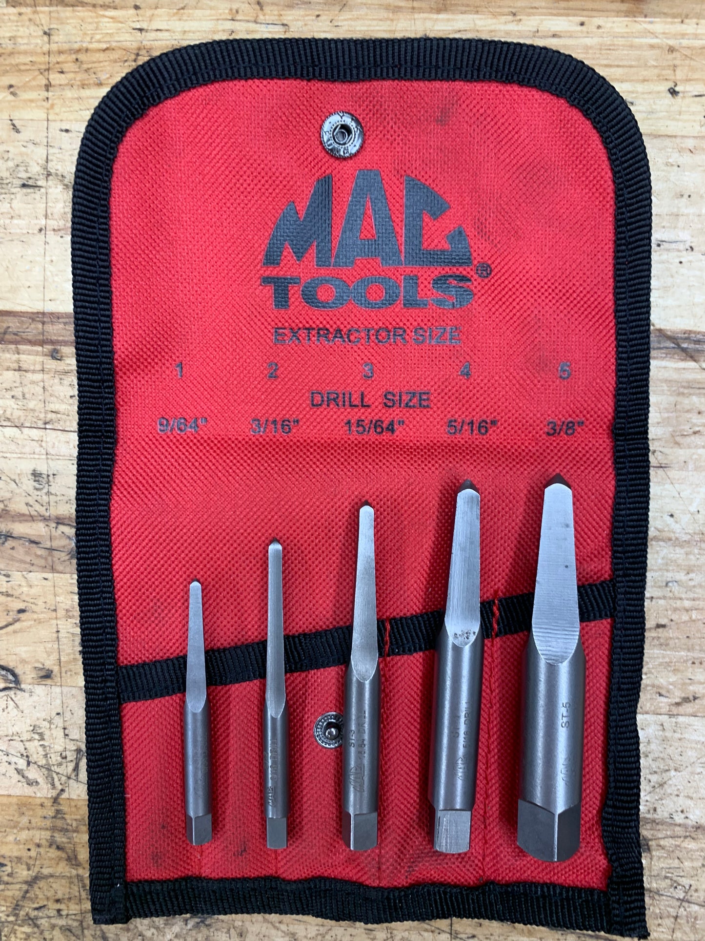 Mac Tools Broken Bolt Extractor Set BRAND NEW STEX5S