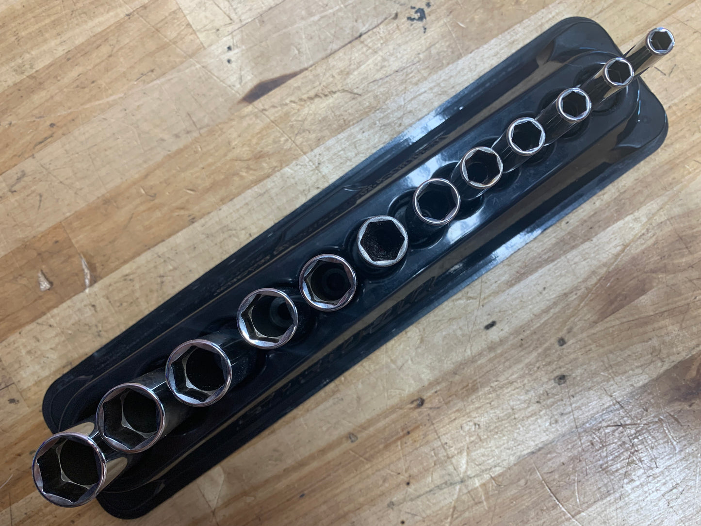 Snap On 1/4" Deep Metric Socket Set.  111STMMDY