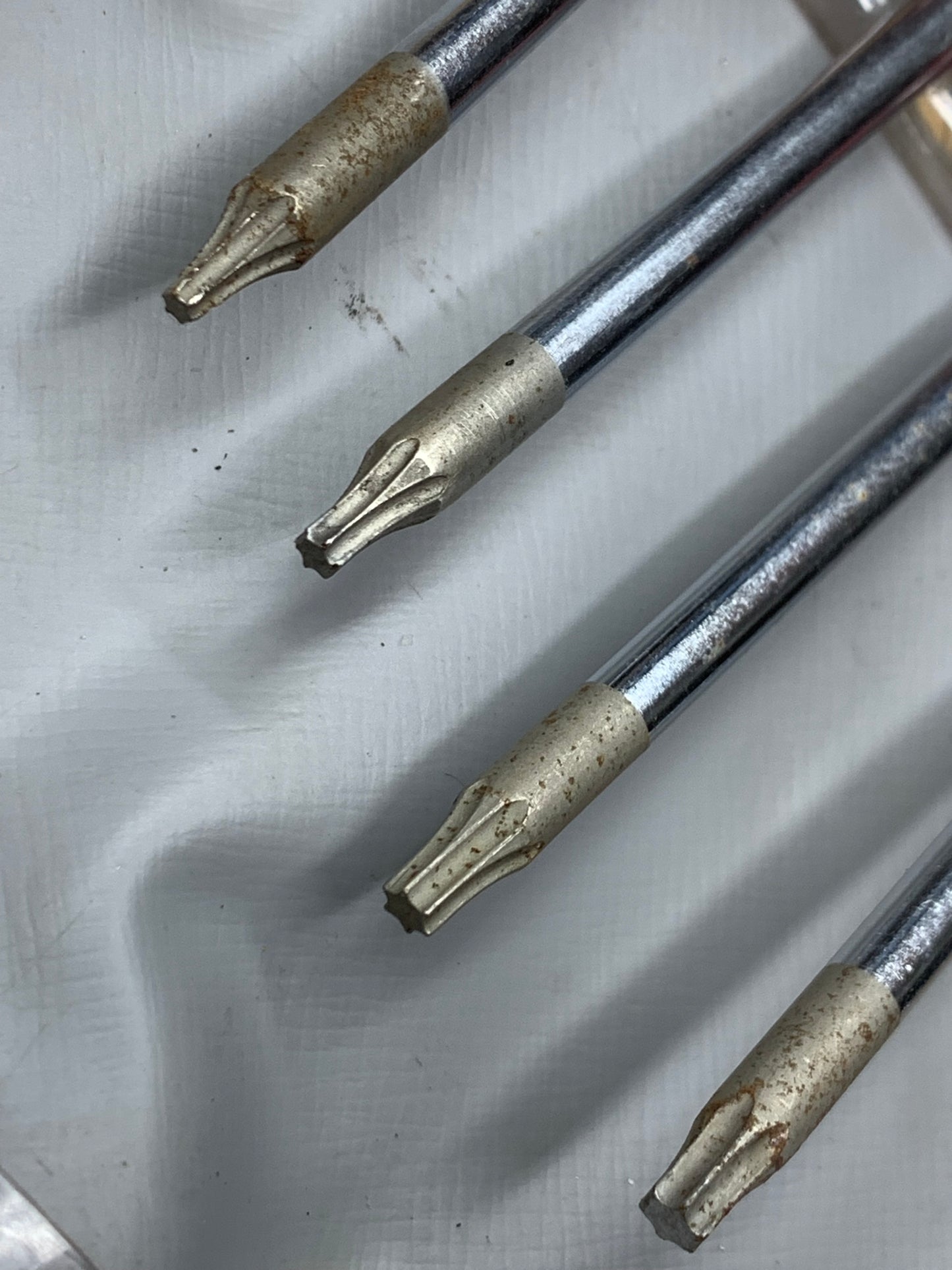 Snap On Mini Torx Screwdriver Pouch Set Vintage Soft Grip USA SGTX40B