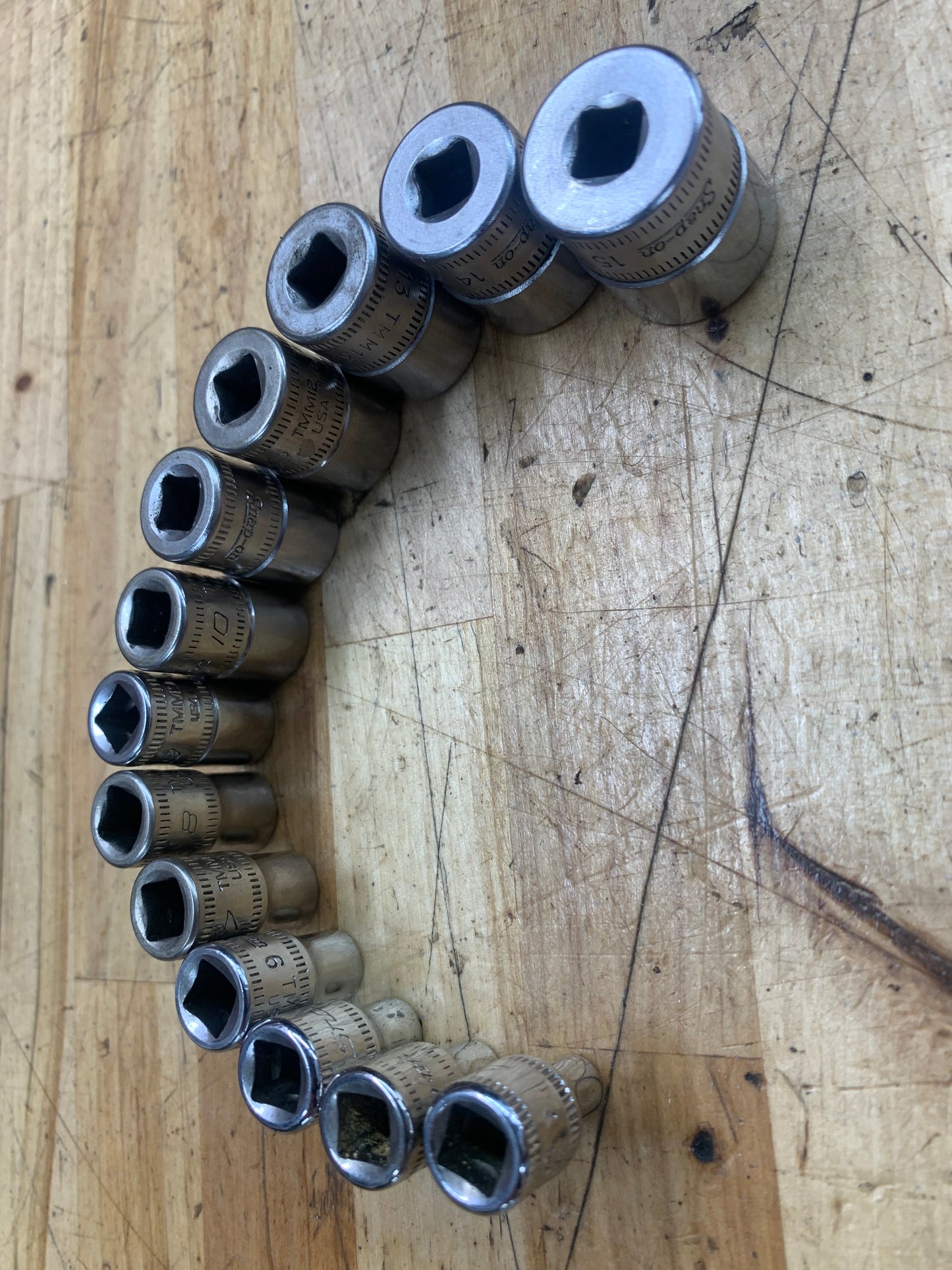 Snap On 1/4" Shallow Socket Set Metric 13pc