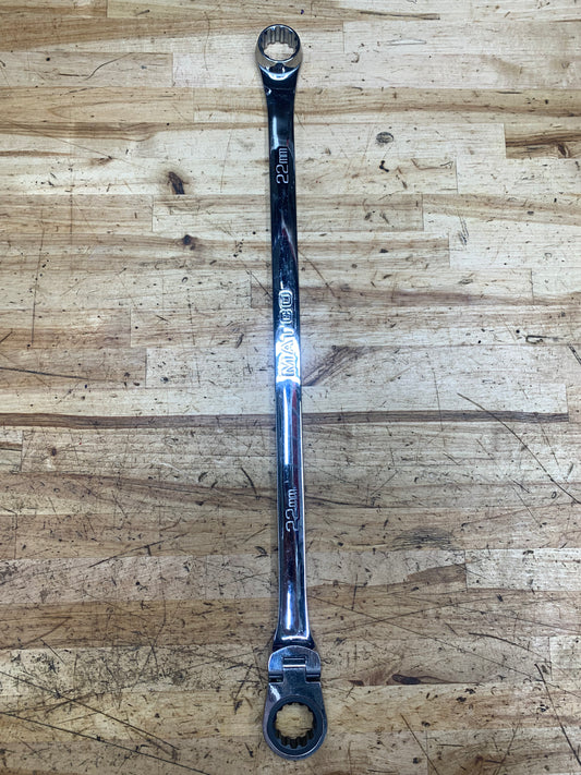 Matco 22mm Long Flex Head Ratcheting Wrench RFBZXLM2222A
