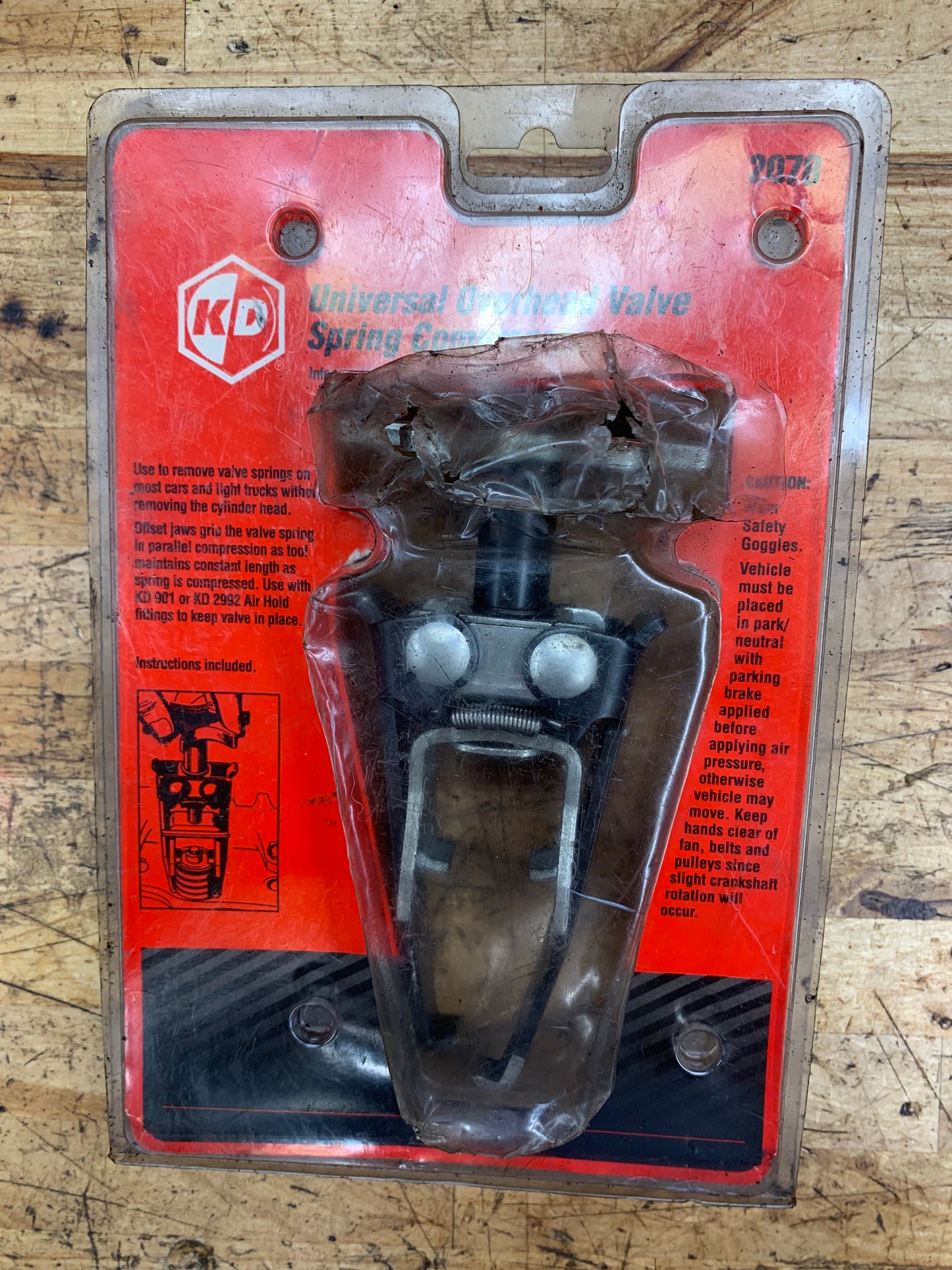 KD Tools OHV Spring Compressor USA 2078