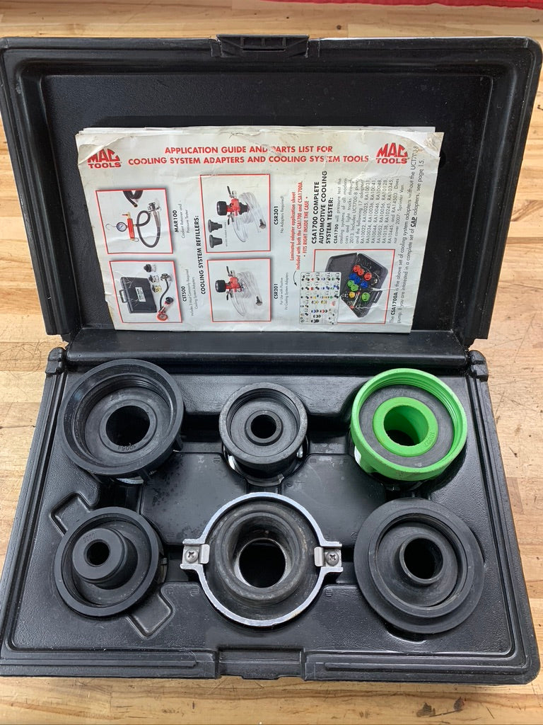 Mac large truck cooling system adapter set CSA600