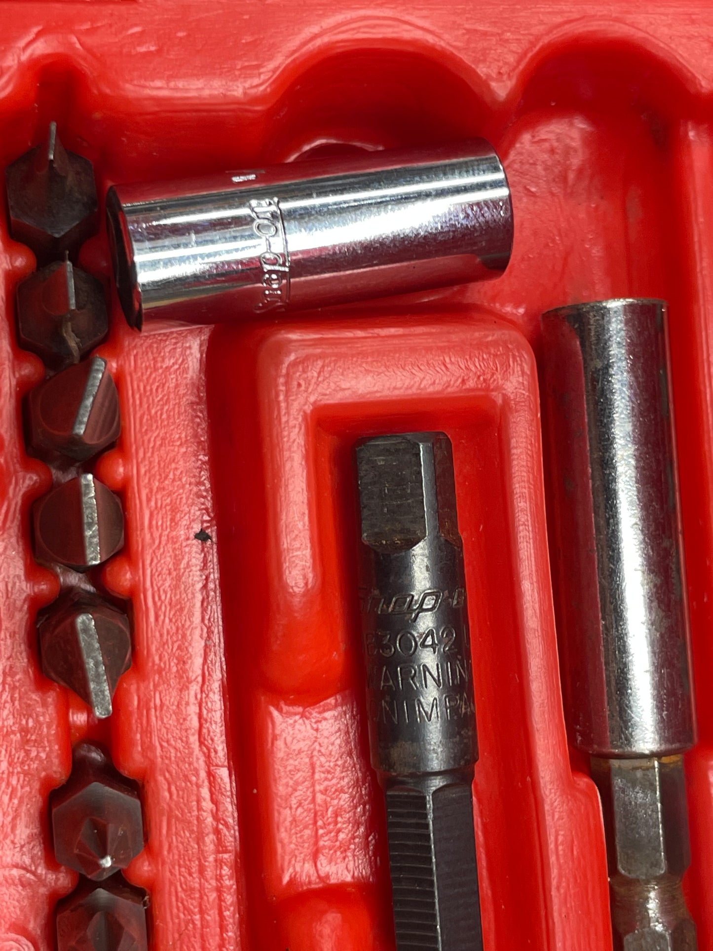 Snap On Soft Grip Ratcheting Screwdriver Set W/ Extra Shanks, Bits USA SGDMRC108A