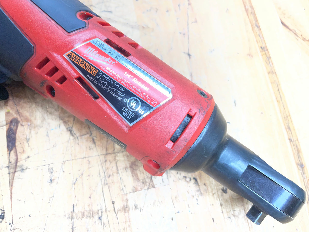 Milwaukee 1/4” M12 Ratchet 2456-20
