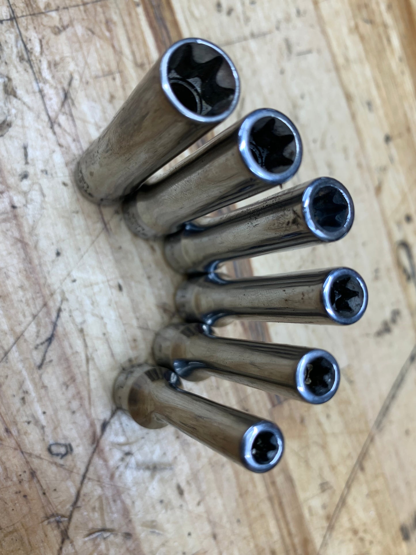 Snap On 1/4" E-Torx Deep Socket Set 6pc USA