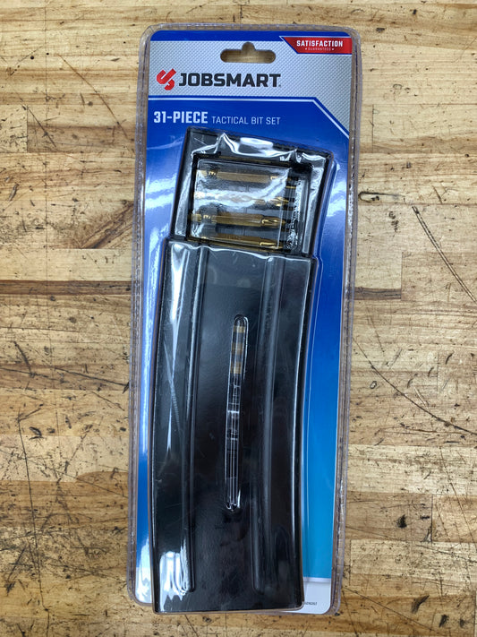 Jobsmart 31pc Magazine Tactical 1/4” Bit Set 6016267