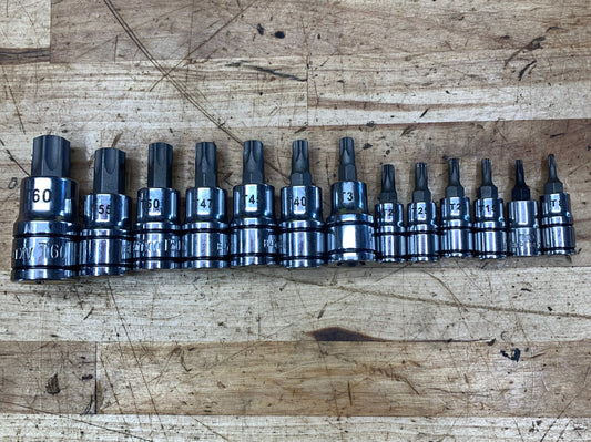 Matco Torx Socket Set 13pc SABCTX13V