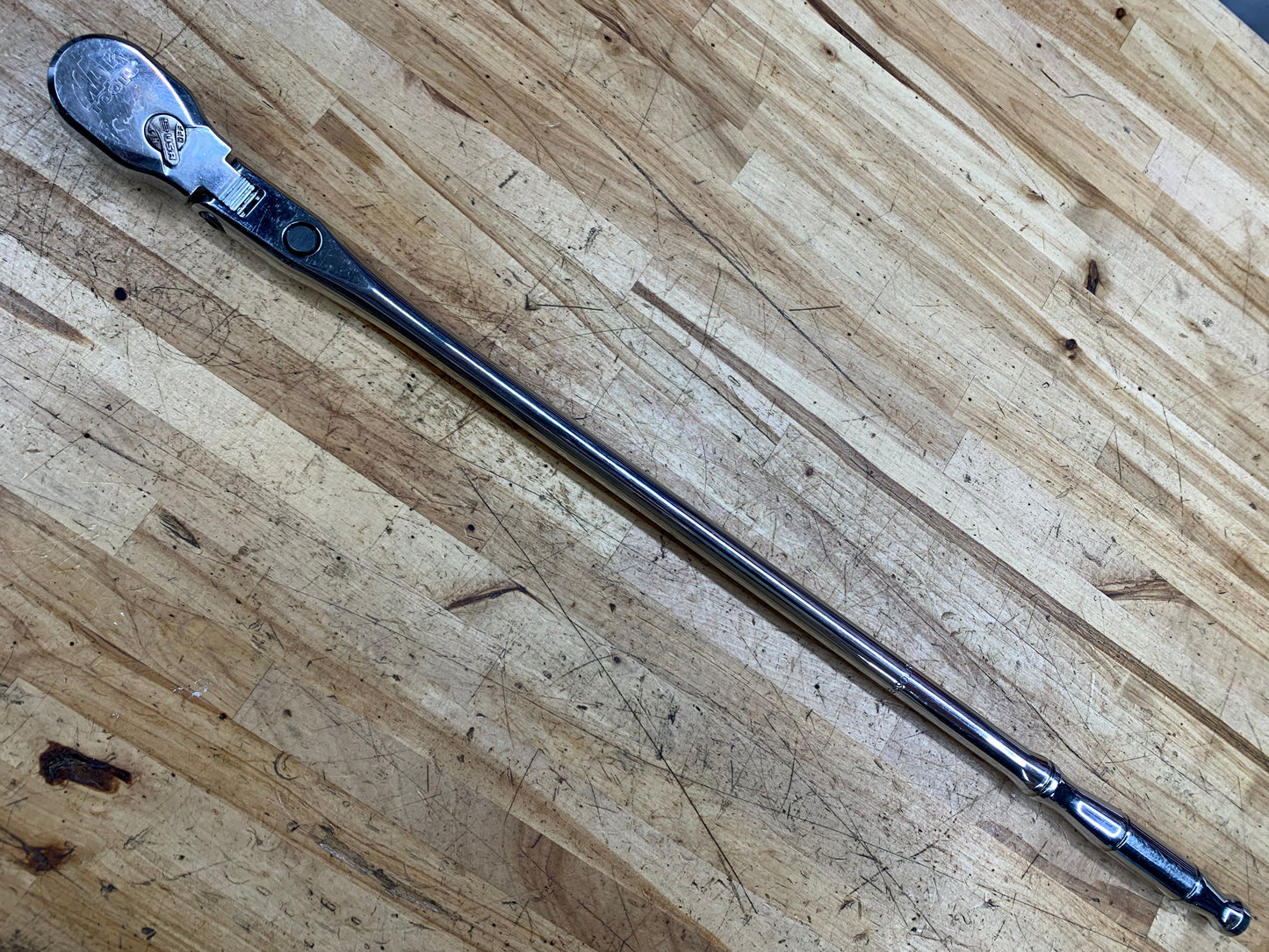 Mac Tools 1/2” Long Locking Flex Head Ratchet USA VR2690LFK