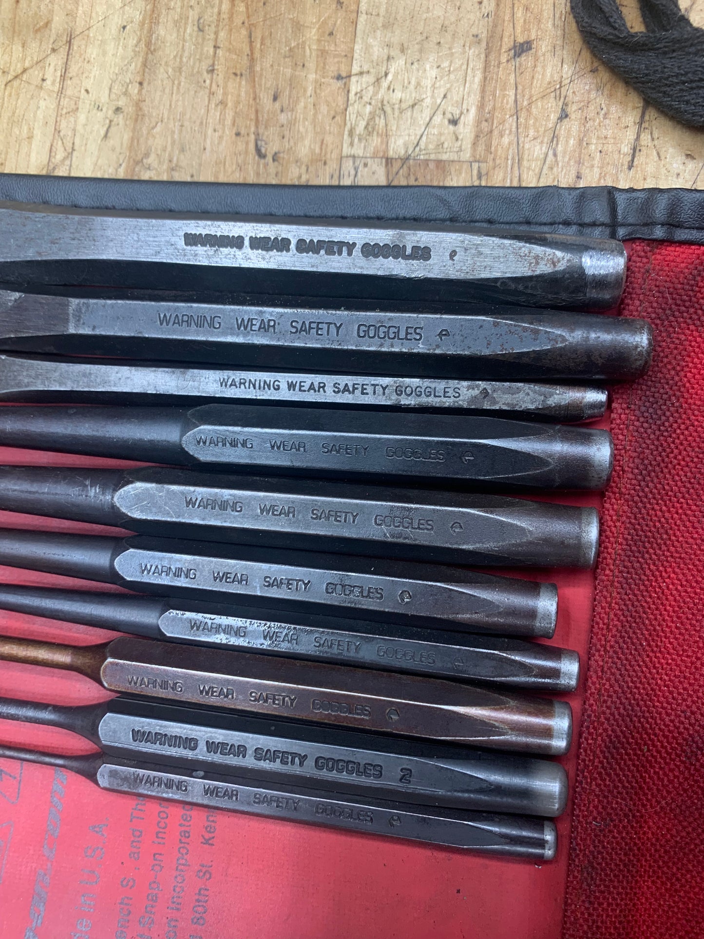 Snap On Punch/Chisel Set 10pc. PPC710BK