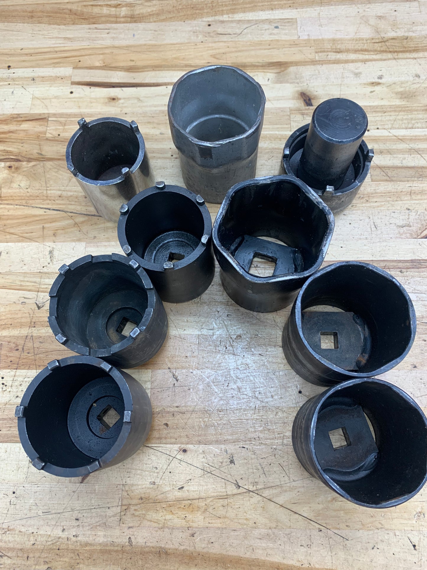 Snap On, Mac Tools, Blue Point, OTC Spindle socket set 9pc