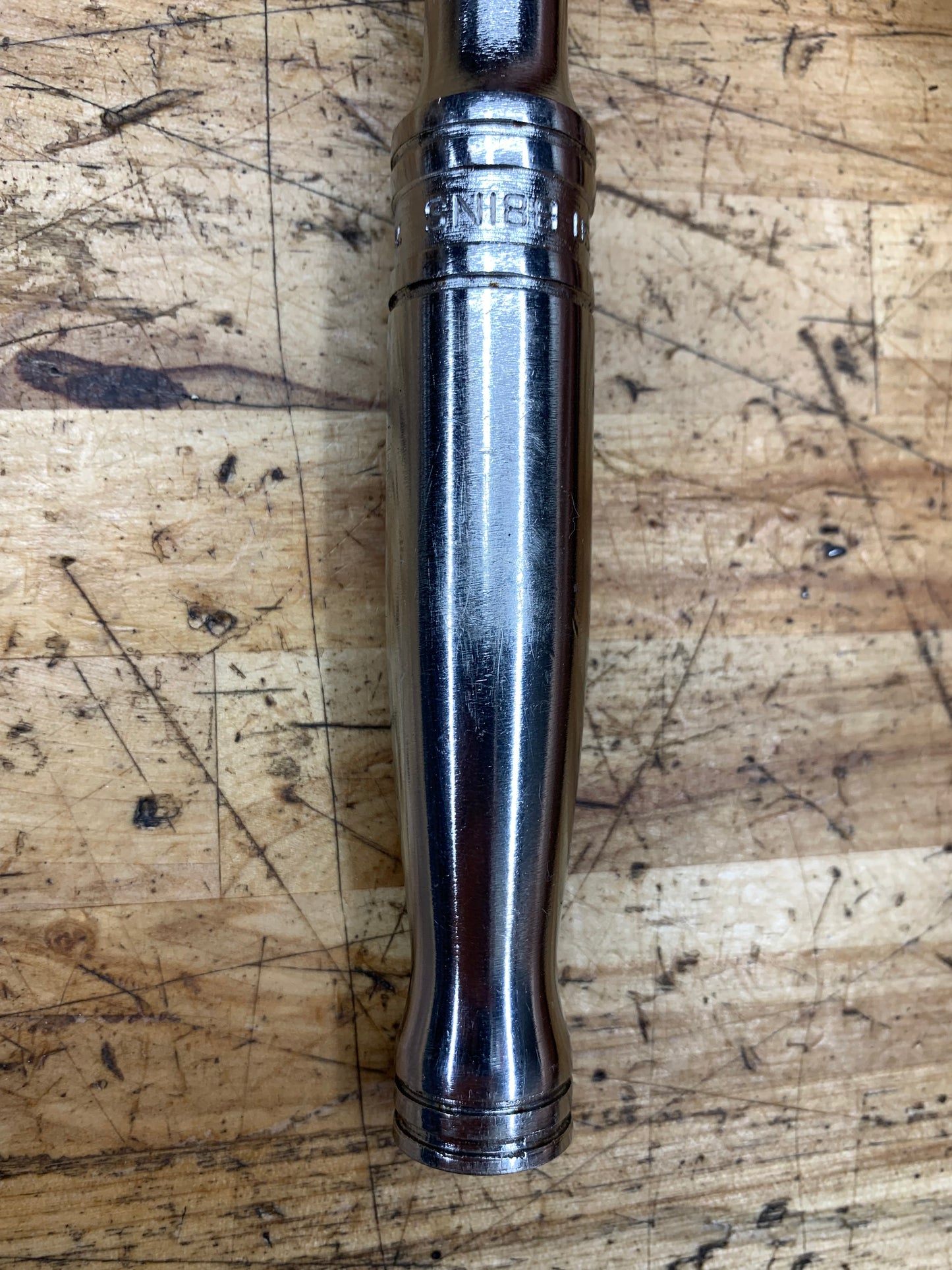 Snap On 1/2" Chrome Handle Breaker Bar 18" USA SN18B