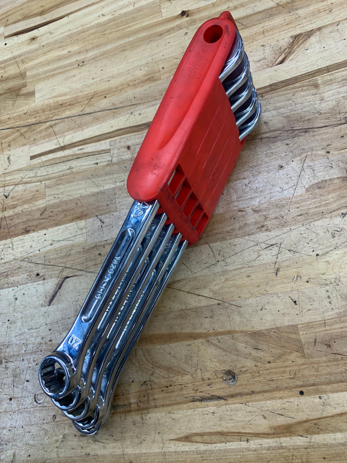 Mac Tools XL Metric Combo Wrench set 20-24mm 5pc SCLM5RBRT