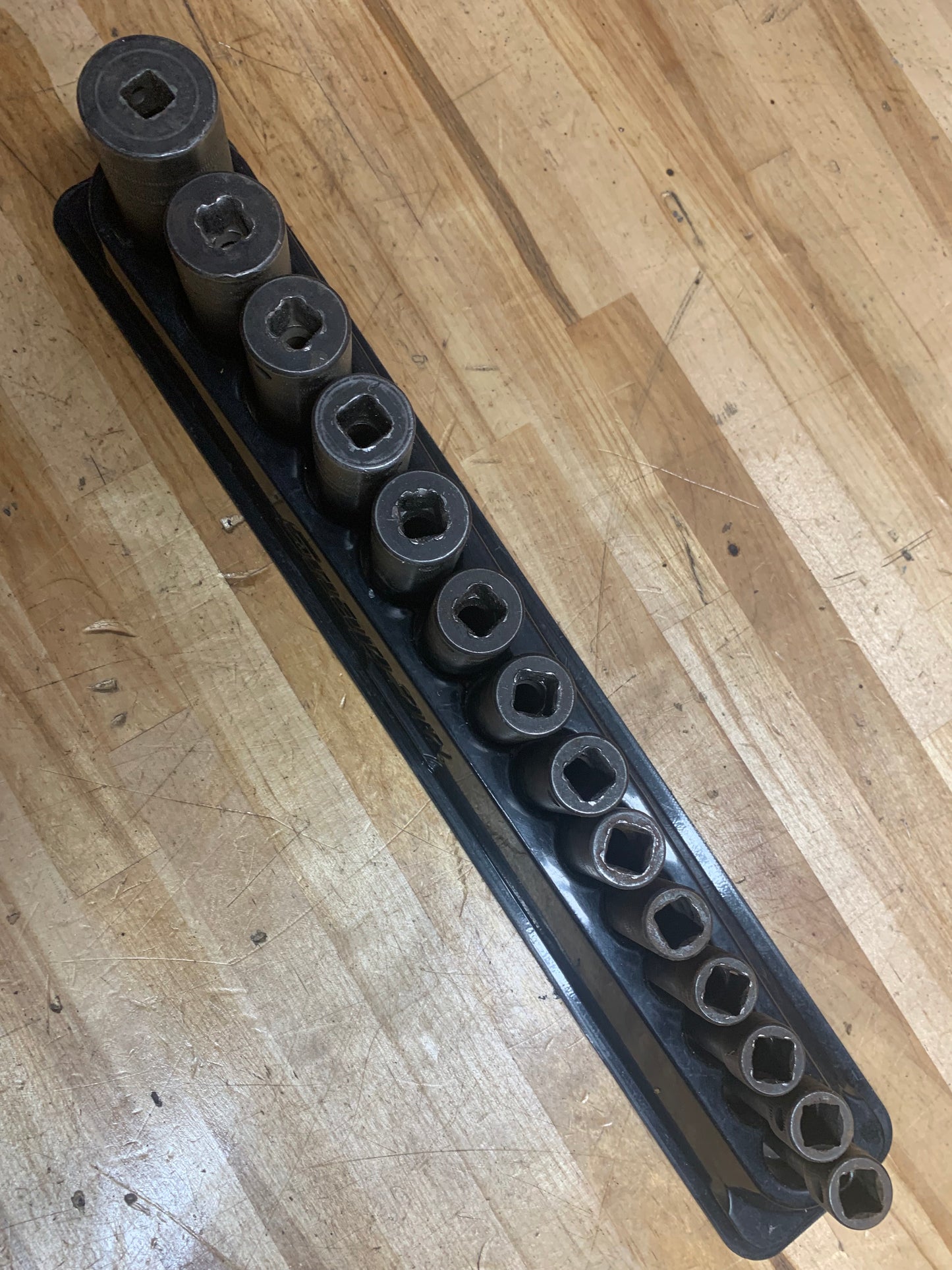 Snap On 14pc 3/8" Deep Impact Metric socket set 214SIMFMYA