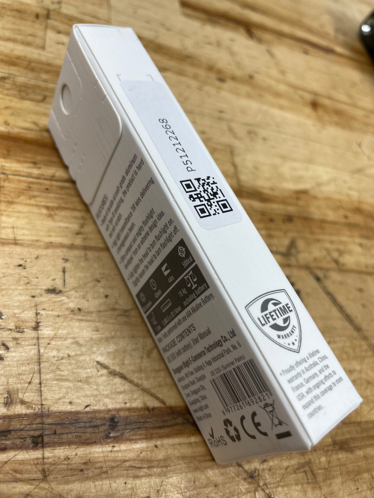 i3E EOS Keychain Flashlight Summer Palm BRAND NEW