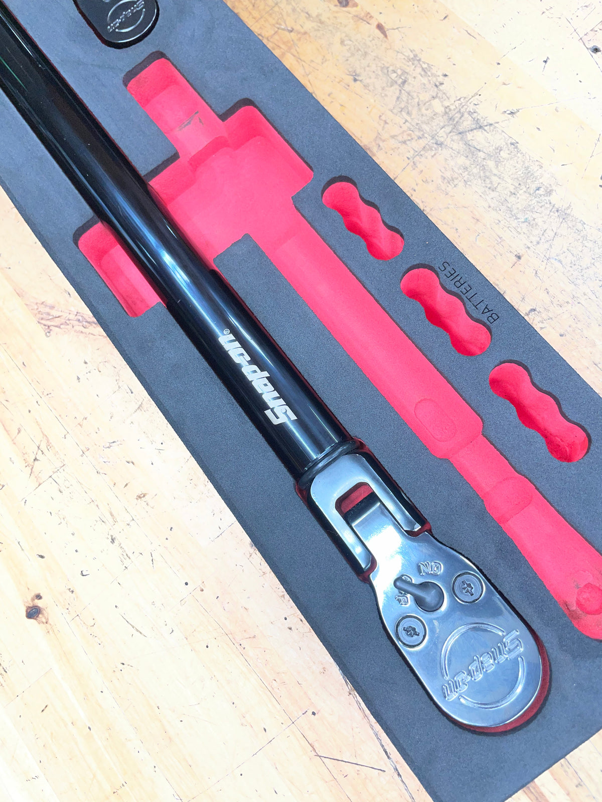 Snap On Techangle 1/2” & 3/8” Torque Wrench Foam Set USA