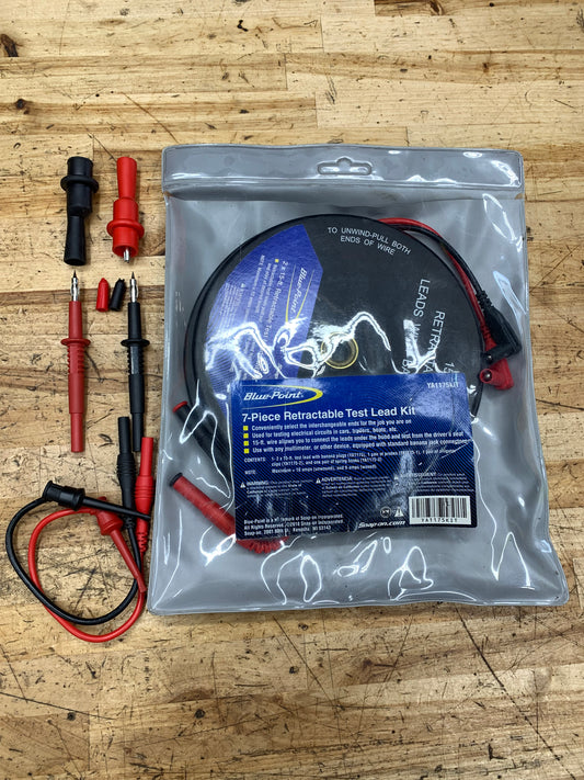 Blue Point Retractable Test Lead Kit for Multimeter YA1175KIT