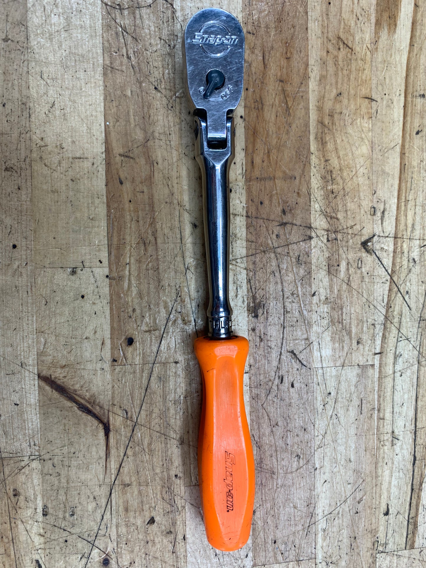 Snap On 1/4" Flex Head Orange Hard Handle THLFD72