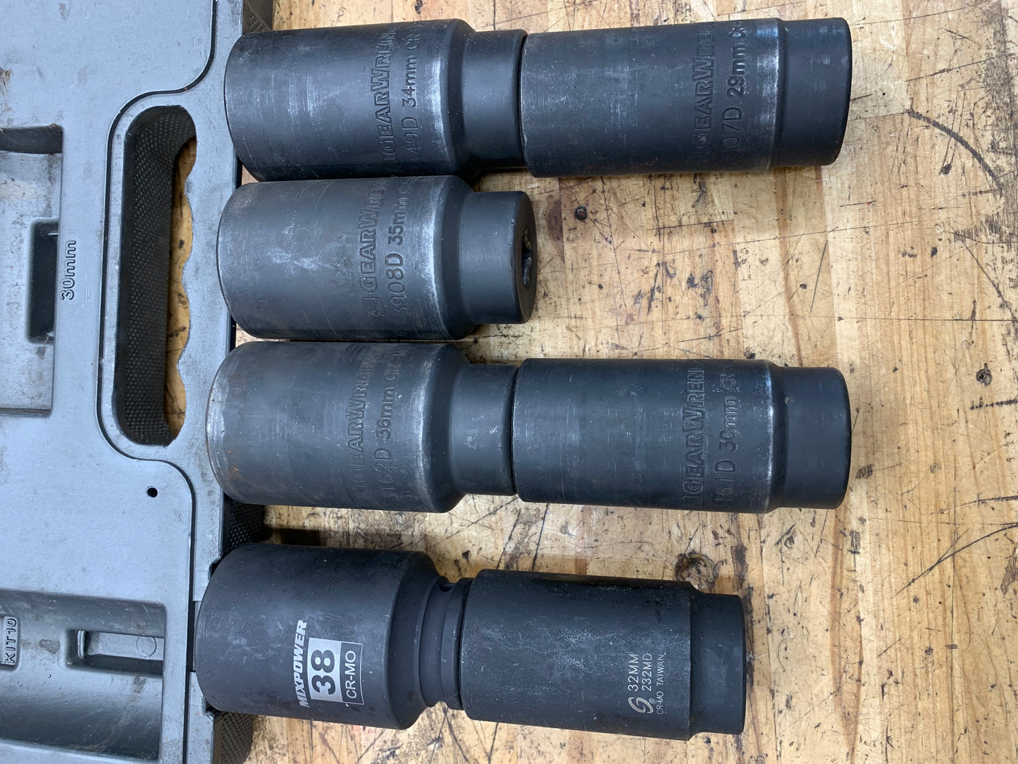 Gearwrench 7pc Axle Nut Set 41650