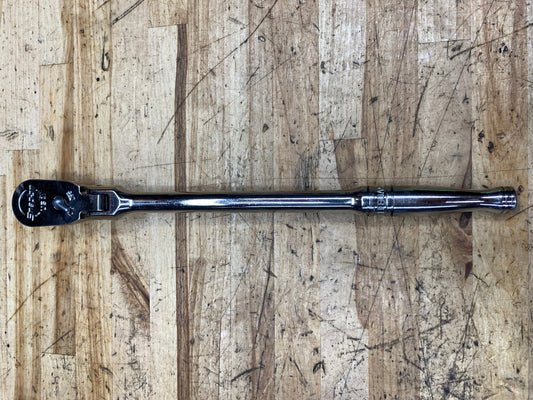 Snap On 3/8” Flex Head Chrome Ratchet FLF80A USA