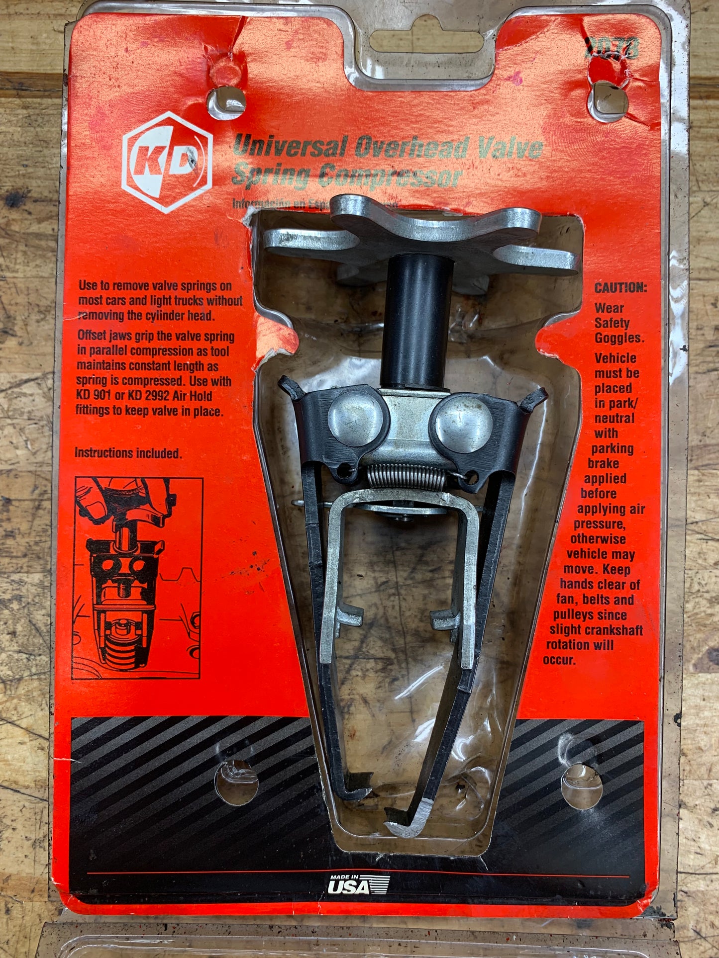 KD Tools OHV Spring Compressor USA 2078