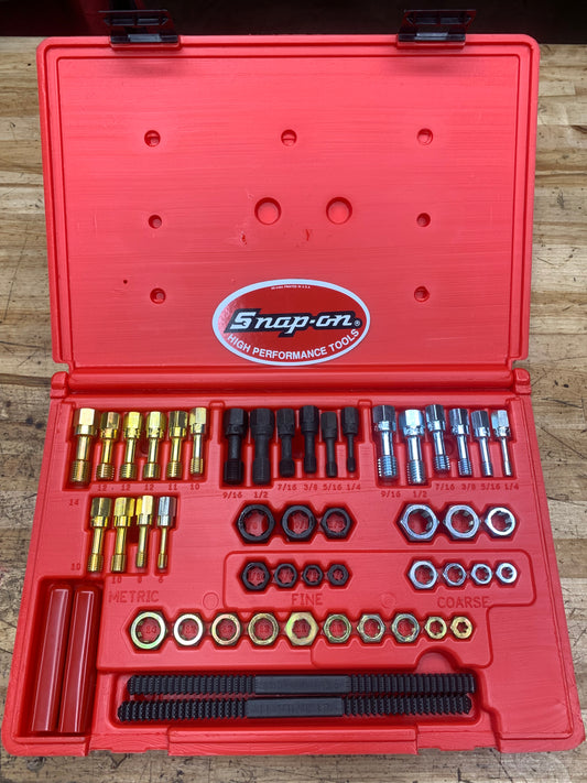 Snap On 48pc Rethreading Set in Case USA RTD48