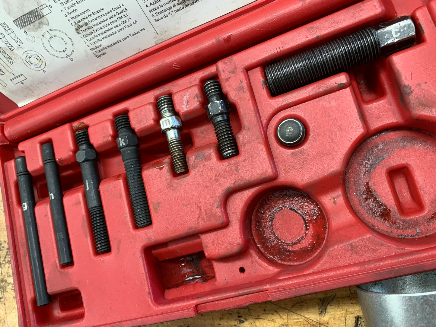 Matco Pulley Puller And Installer Set MST93A