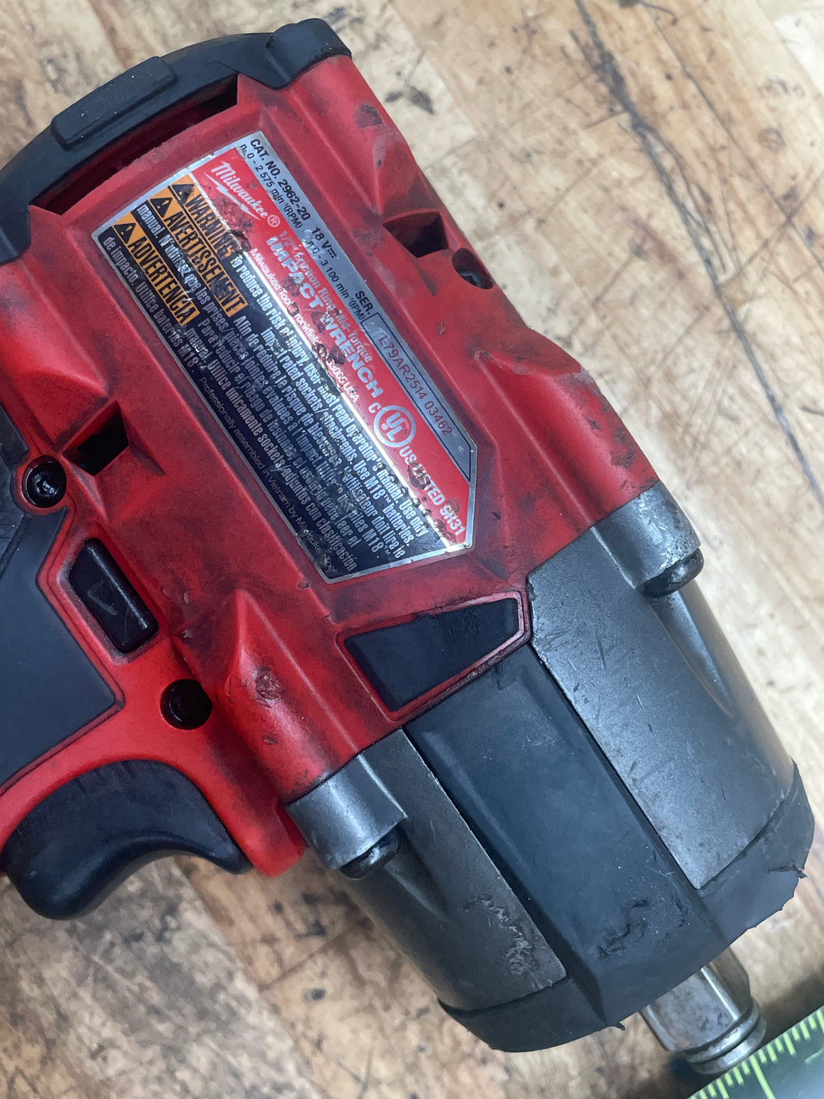 Milwaukee M18 FUEL 1/2” Stubby Impact 2962-20