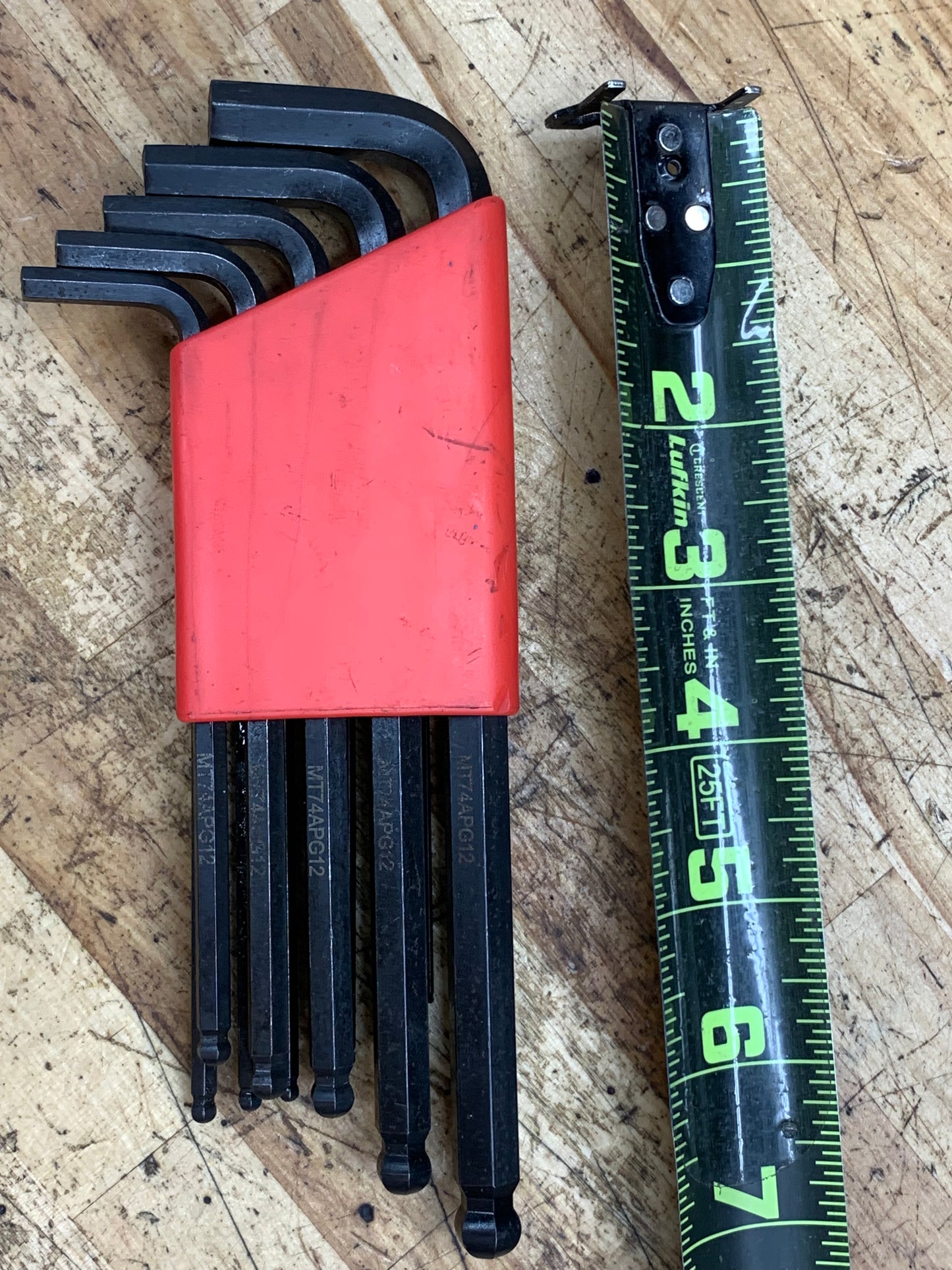 Snap On SAE Hex Key Set USA BHS13A