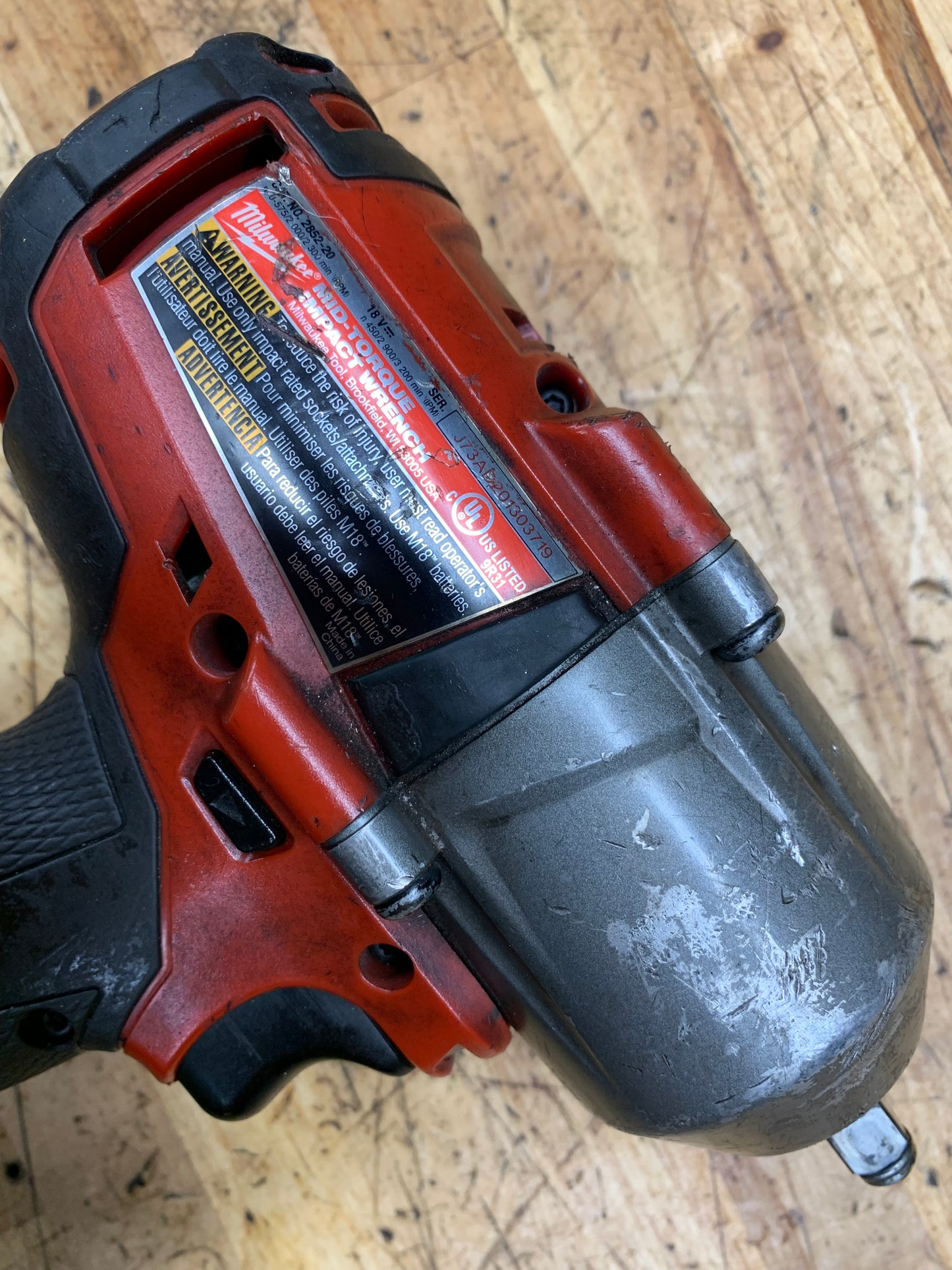 Milwaukee 3/8” FUEL 18v Impact Gun 2852-20