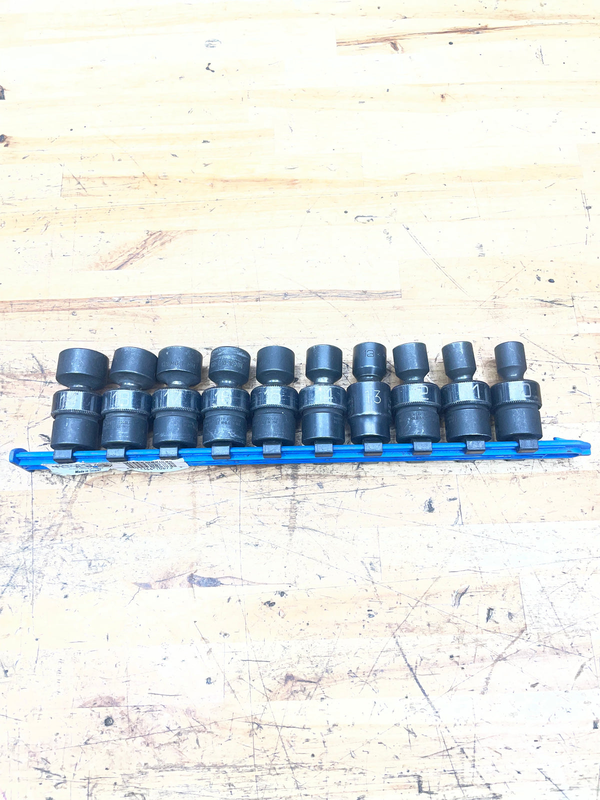 Matco 3/8" Metric Swivel Universal Socket Set 10pc 10-19mm SBUPM106V