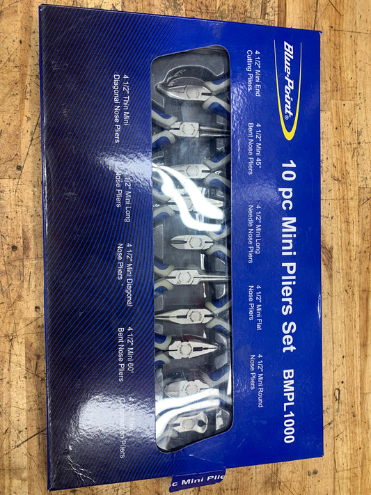 Blue Point 10pc Mini Plier Set BMPL1000