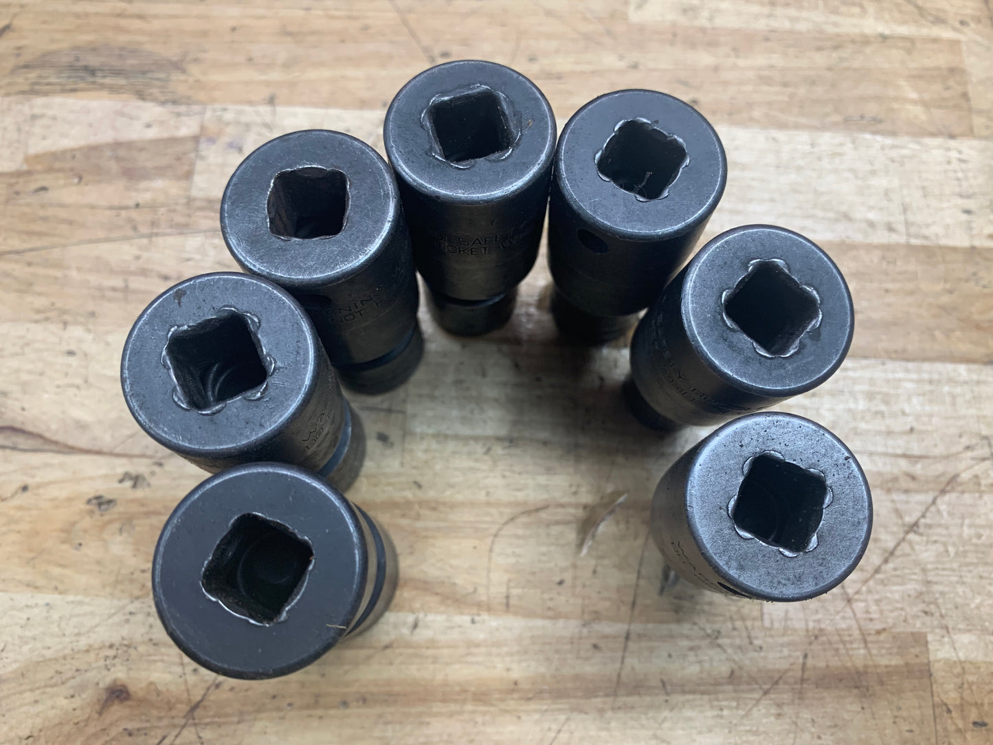 Snap On Metric 3/8” Impact Swivel Universal Socket Set 207IPFM