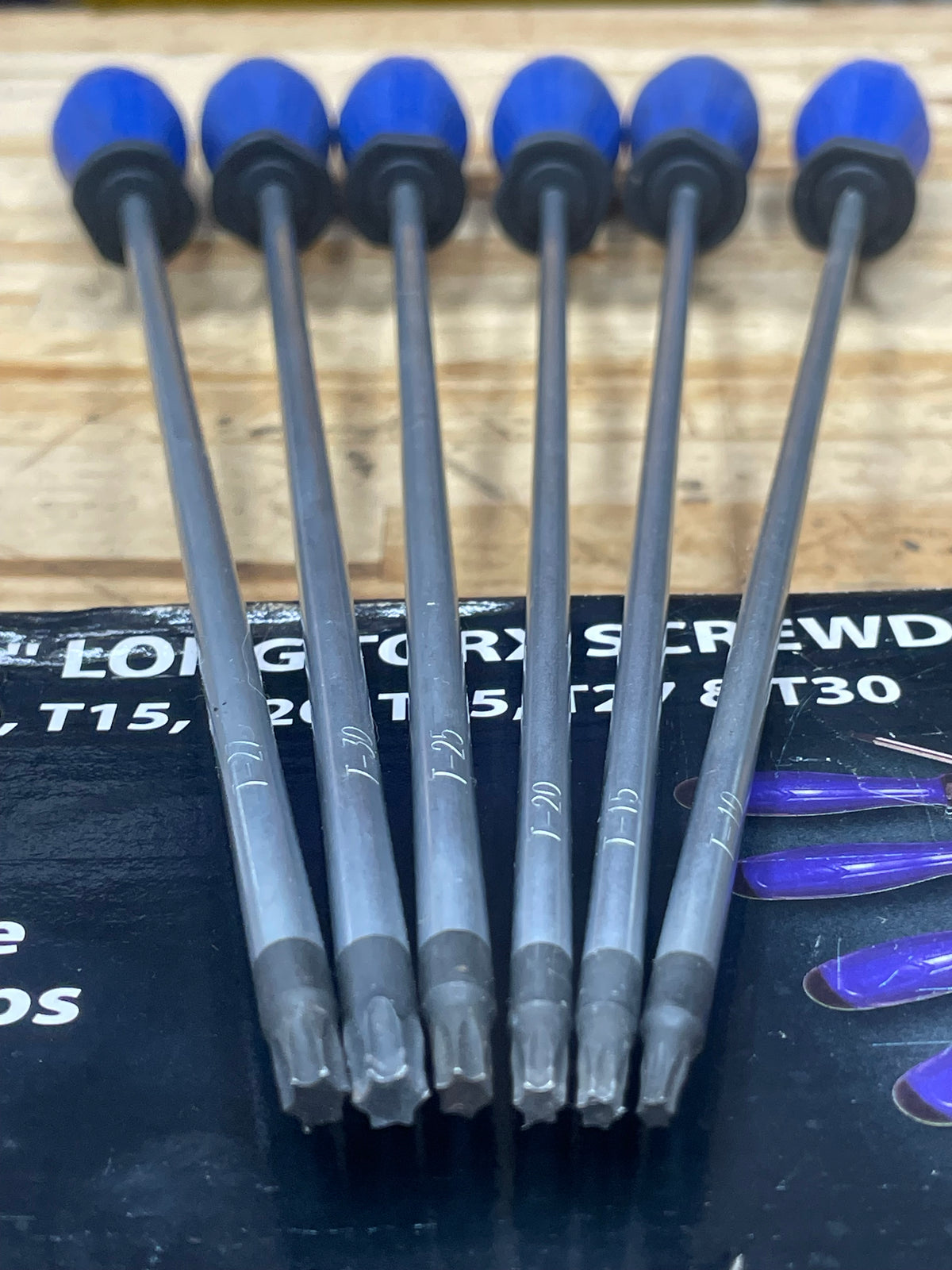 VIM Long Torx Screwdriver 6pc Set TDI1200XL