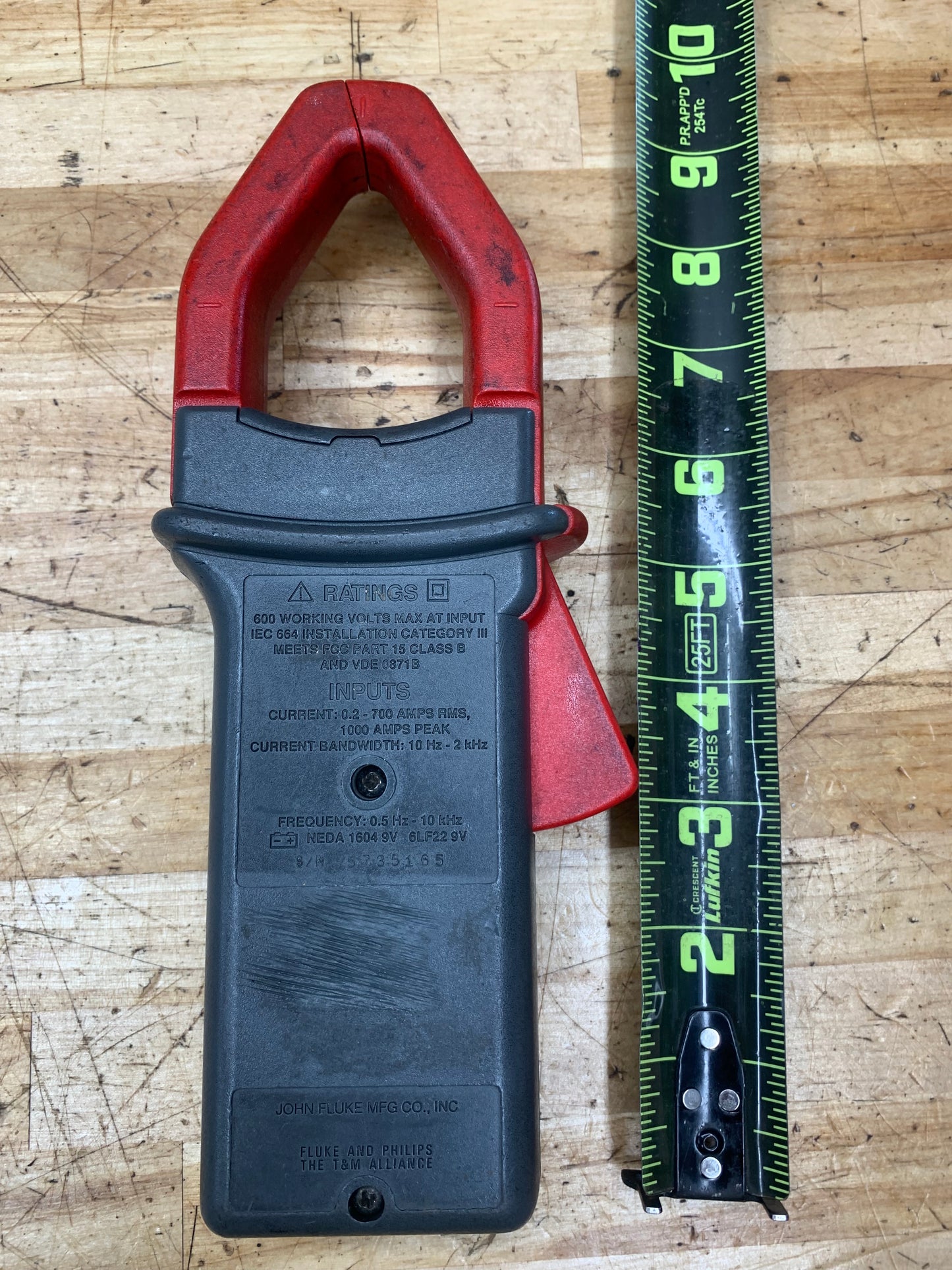 Fluke True RMS AC Clamp Meter 33