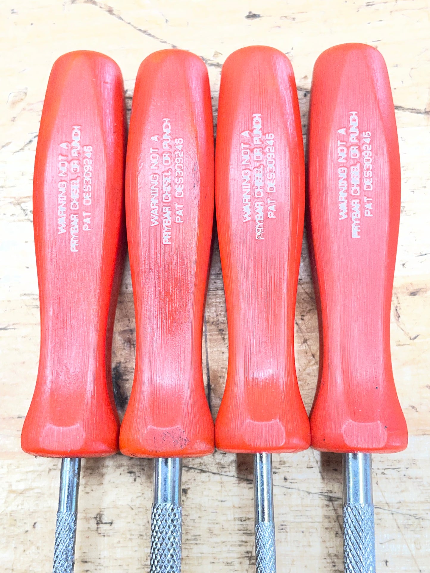 Snap On Red Hard Handle Mini Screwdriver Set USA SDDX40