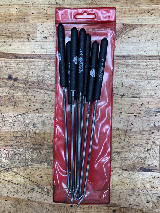Matco and Mac Tools 8pc Hook and Pick Set Pouch