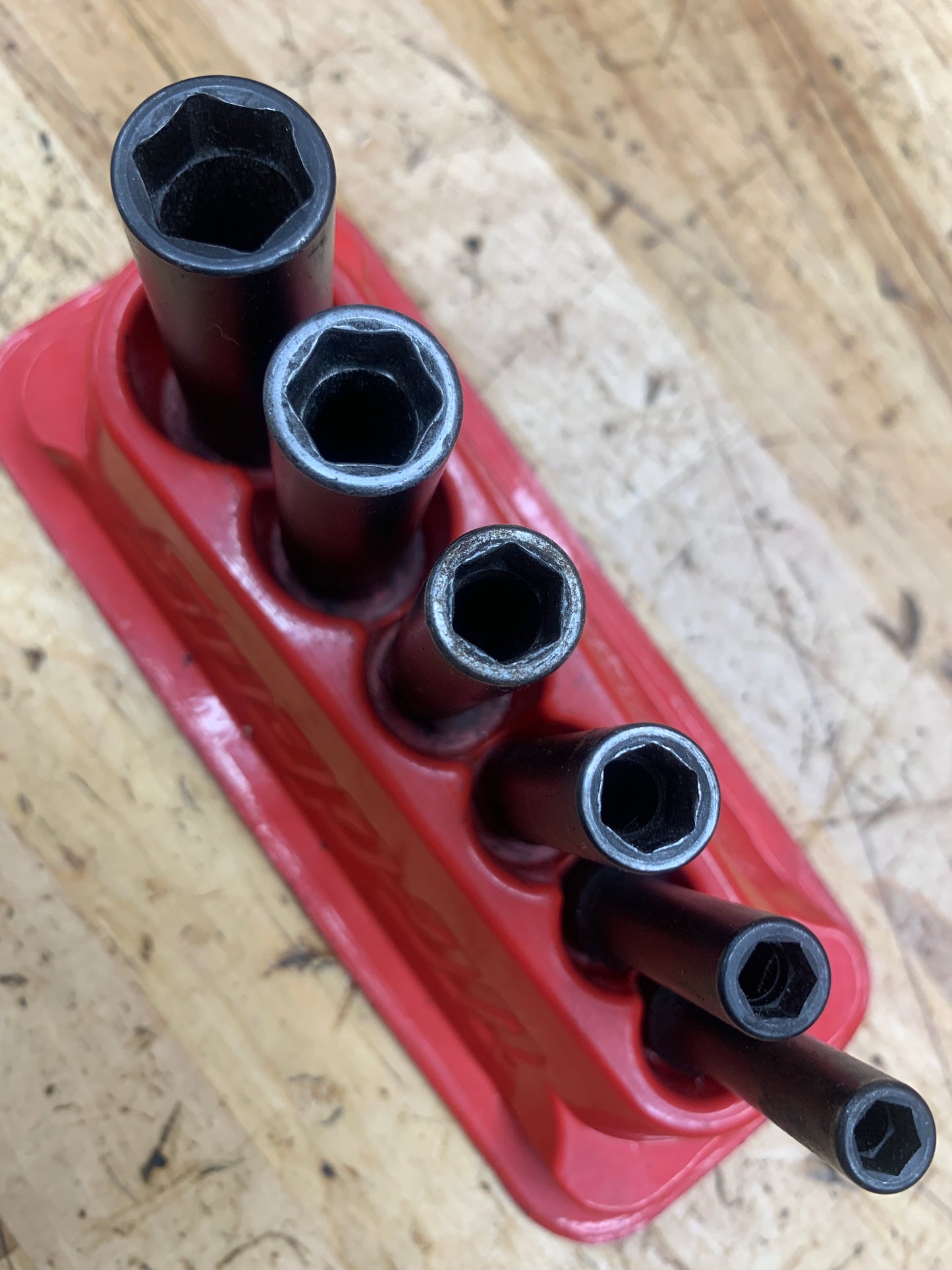 Snap On 1/4" SAE Deep Impact Socket Set 6pc USA 106SIMTM