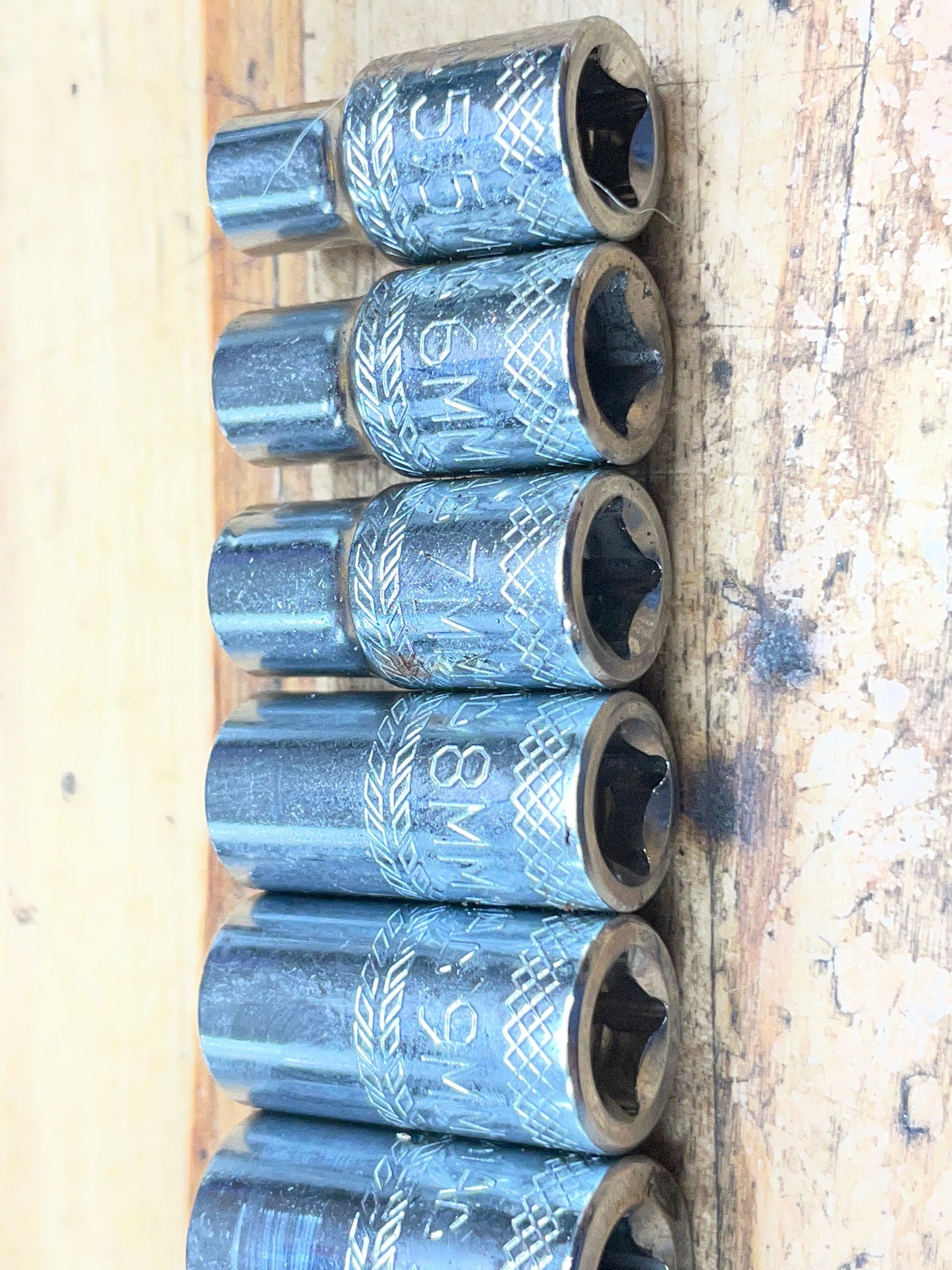 Mac 1/4” Metric Shallow Socket Set 5.5-13mm 9pc