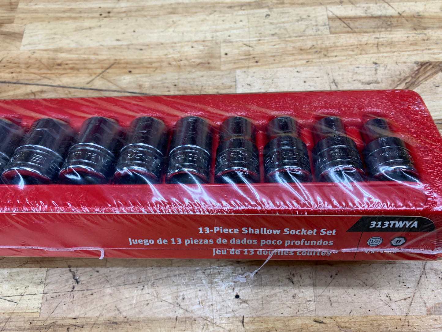 Snap on SAE 1/2” Drive Socket Set 13pc BRAND NEW 313TWYA