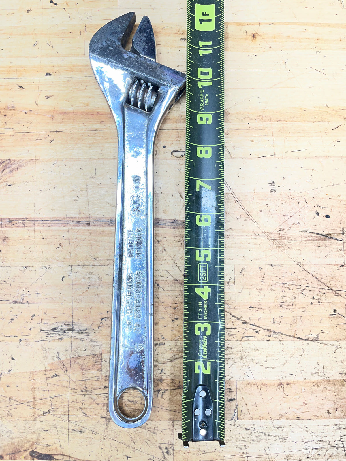 Snap On 12” Adjustable Wrench USA AD12