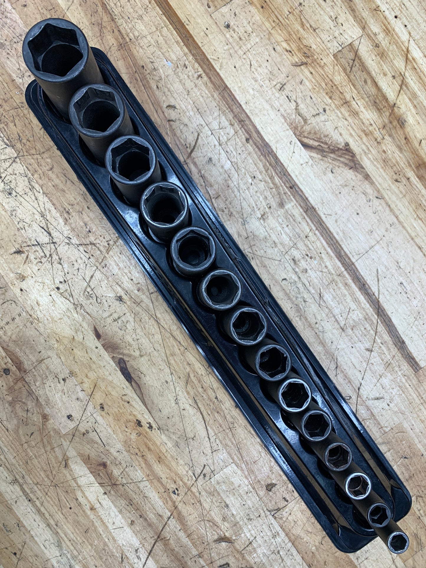 Snap On 3/8” Metric Deep Impact Socket Set 14pc 8-24mm USA  214SIMFMYA