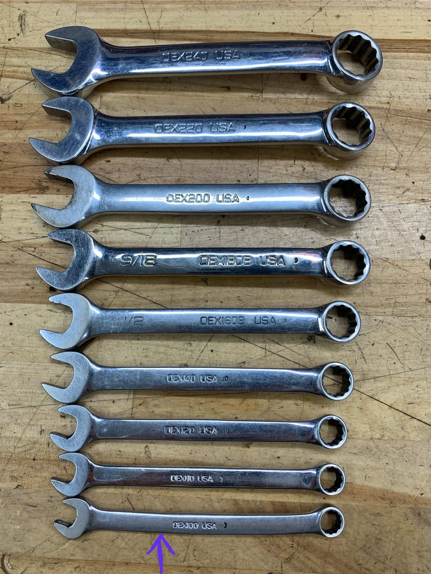 Monster XL Metric Flex Head Ratcheting Wrench Set 5pc 8-19mm