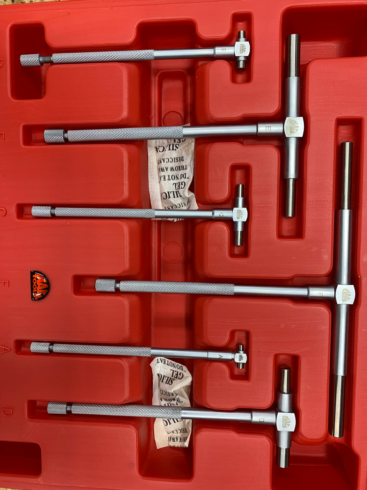 Mac Tools Telescoping Gauge Set LIKE NEW TGS6