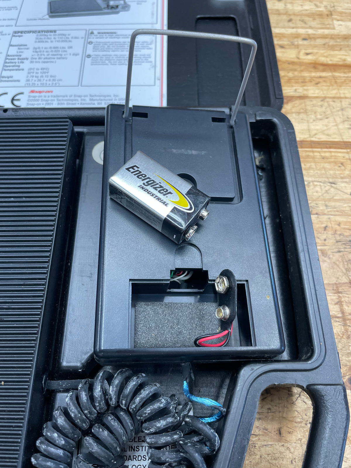 Snap On Electronic Charging Refrigerant Scale ACT120