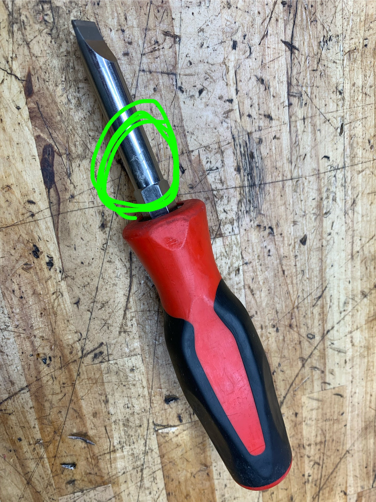 Snap-on Large Marine Aircraft Plug Oversized Instinct Screwdriver USA SGD155C