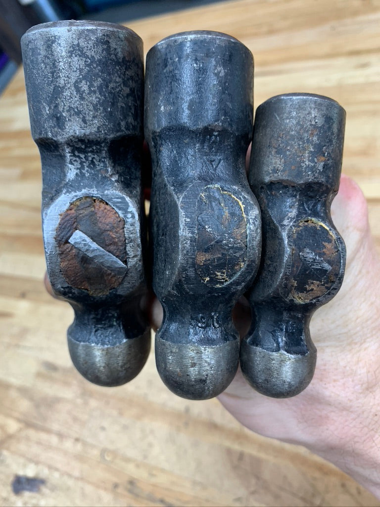 Matco Ball Peen Hammer set 3pc 8oz 16oz 24oz