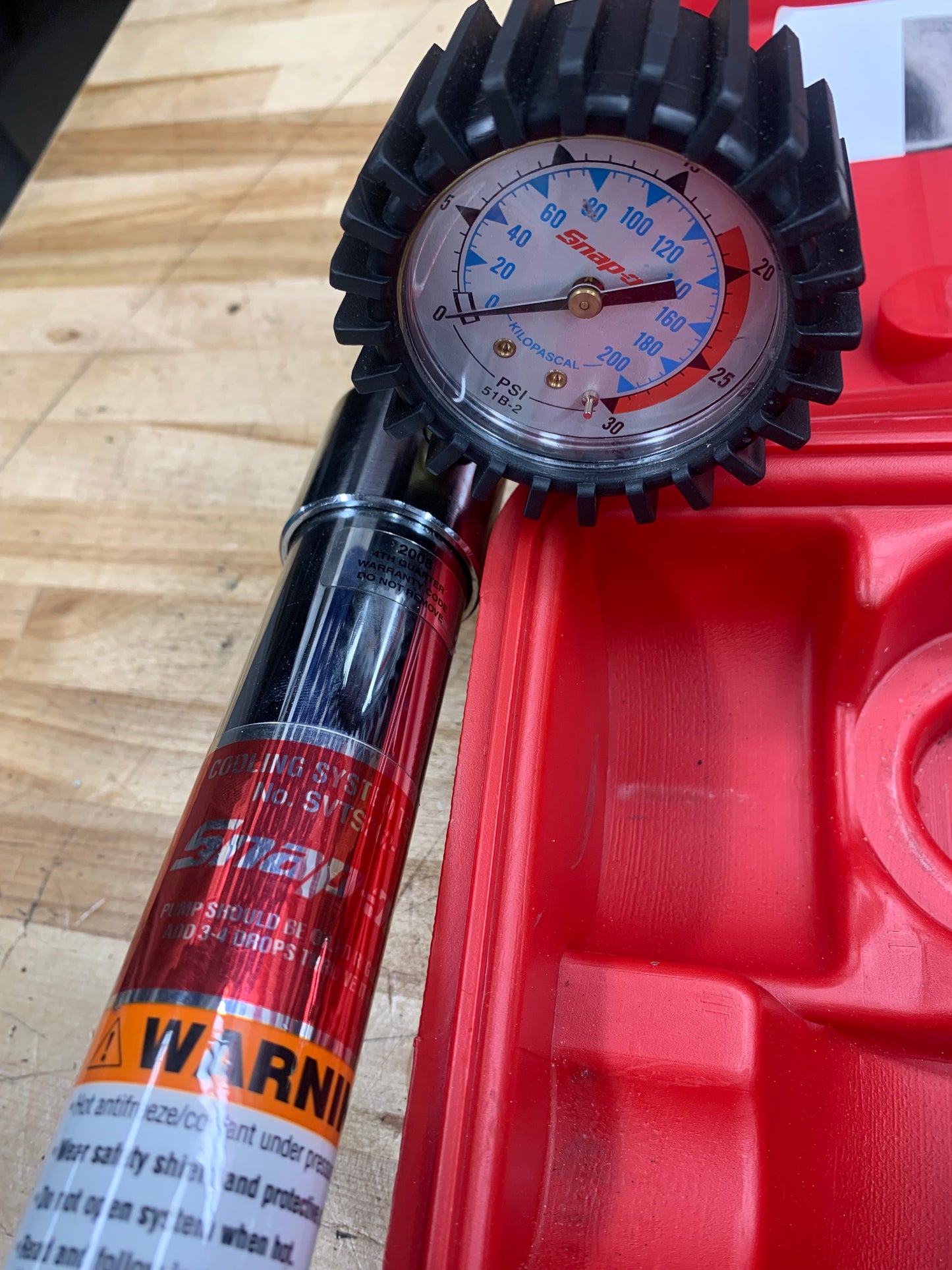 Snap On Cooling System Tester SVTS262C
