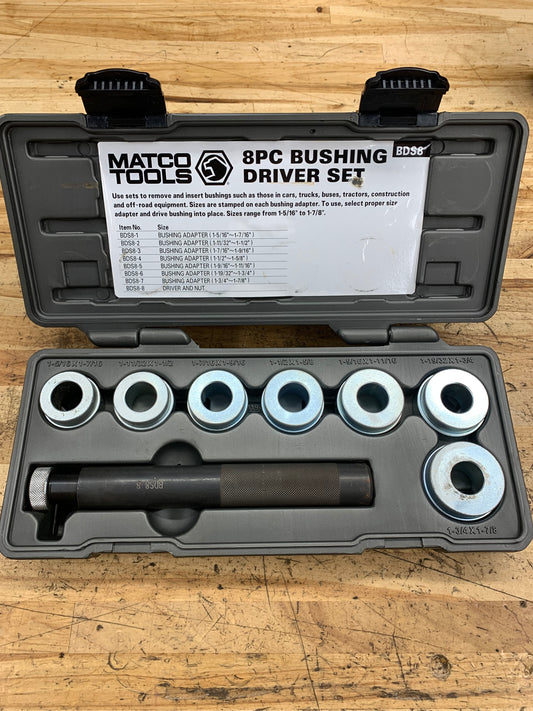 Matco Bushing Driver Set 8pc BDS8